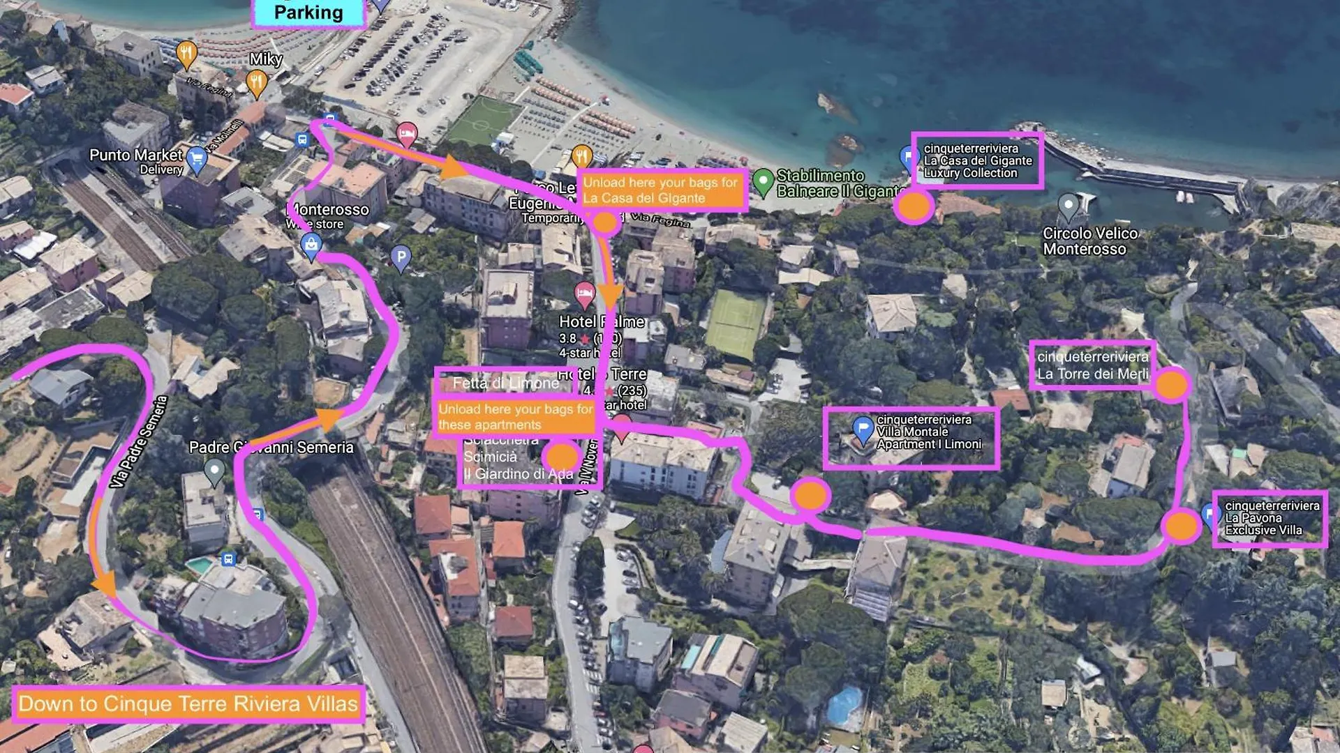 Fetta Di Limone Apartment With Ac And Patio Monterosso al Mare